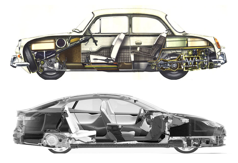Illustration for article titled The Tesla Model 3 Boldly Kills The Front Grille